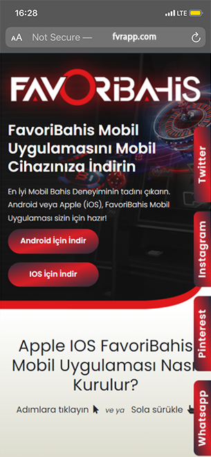 favoribahis mobil uygulama